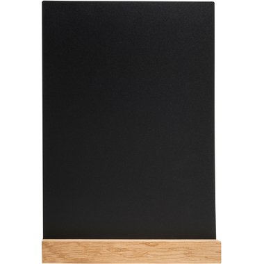 EXACOMPTA Tischaufsteller A4 84240D schwarz vertikal