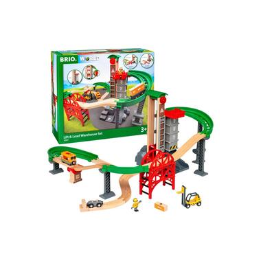 BRIO Grosses Lagerhaus-Set Aufzug