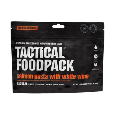 Tactical Foodpack Plat principal Nouilles au saumon et au vin blanc