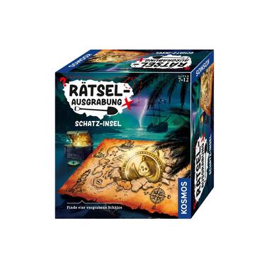 Kosmos Experimentierkasten Rätselausgrabung Schatzinsel 10 Ex.