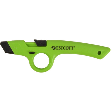 WESTCOTT Finger Loop Couteau sécurité E-17531 00 Céramique, verte