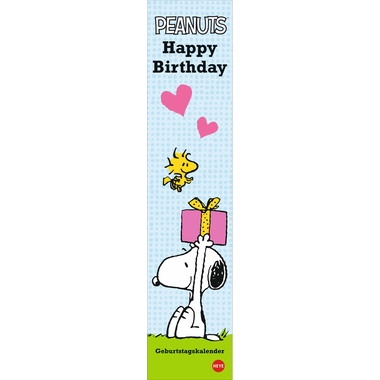 HEYE Geburtstagskalender 1909-06 Peanuts 11x49cm