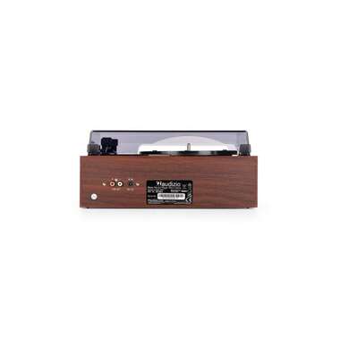 Audizio Plattenspieler mit Bluetooth Reno-WD Stereo Braun