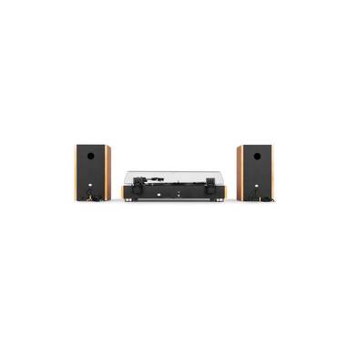 Audizio Plattenspieler RP335BB mit Lautsprecher, bambus Hellbraun