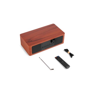 Audizio Lunata-CRM Hifi-Player, CD, DAB+, BT, HDMI ARC, cherry Rot