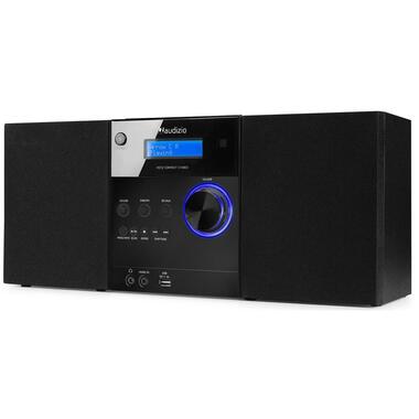 Audizio Micro-HiFi Anlage Metz Schwarz