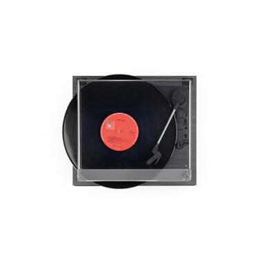 Audizio Plattenspieler mit Bluetooth Reno-BK Retro, Stereo Schwarz