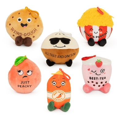 ROOST Schlüsselanhänger Plüsch 9.5cm FP06SNK Series 2 Food Serie 2, assortiert