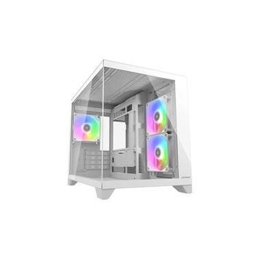 Cougar FV150 Mini-Tower Weiss Gehärtetes Glas RGB Gaming