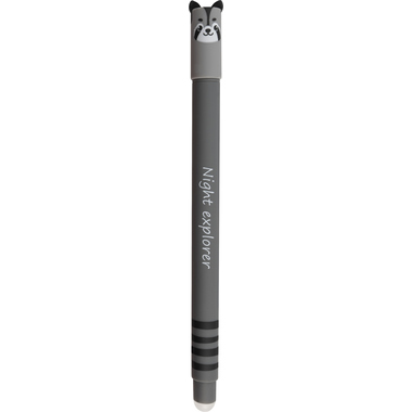 EBERHARD FABER Gelschreiber Erase It 0.7mm 582126 Waschbär, blau