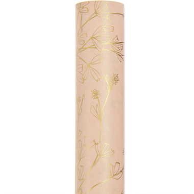 RICO DESIGN Seidenpapier Blumen 50x415cm 401257 Gold
